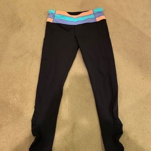 Ruched Lulu Lemon pants